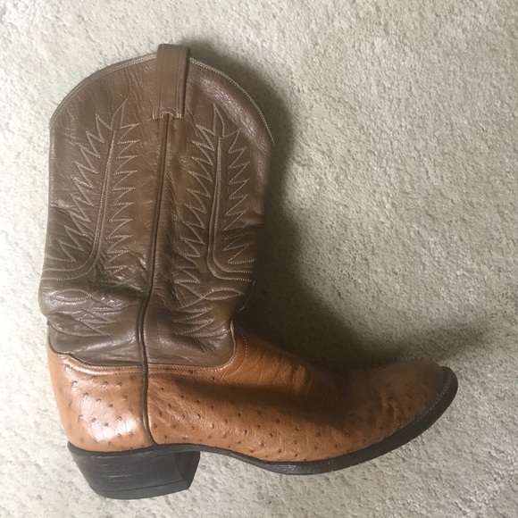 ostrich leather Other - Ostrich leather cowboy boots